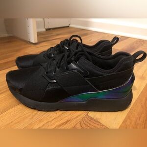 Puma Muse Athletic Shoe Black Iridescent X-2